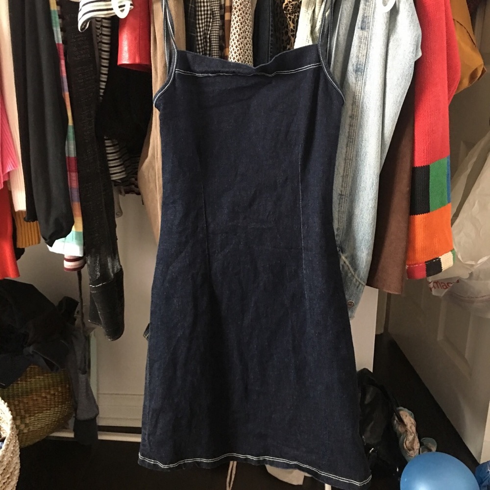 Vintage denim dress